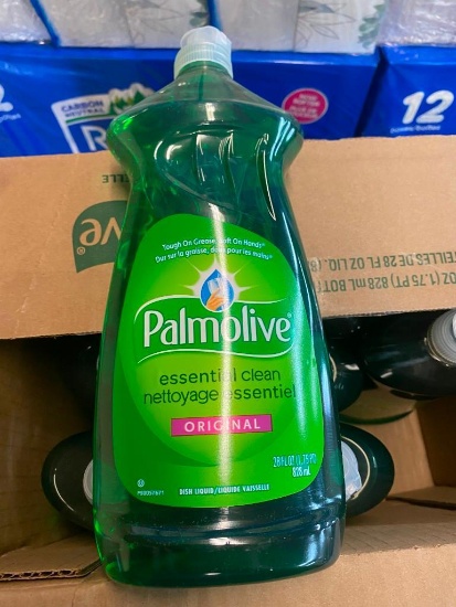 9 828ML BOTTLES OF PALMOLIVE ORIGINAL DISH SOAP