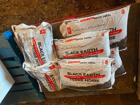 7 BAGS OF BLACKEARTH