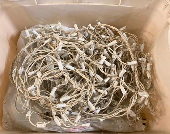 BOX OF CHRISTMAS LIGHTS