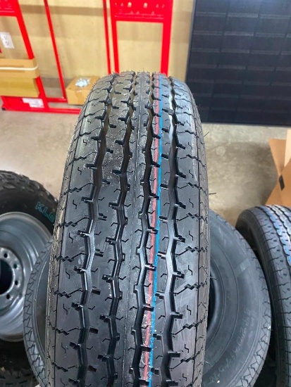 5 WD/VELOCITY ST205/75R15 TRAILER TIRES
