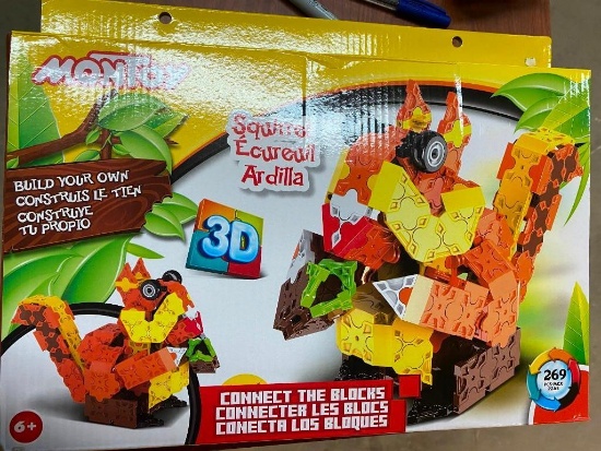 MONTOY BUILD-YOUR-OWN SQUIRREL FOR KIDS