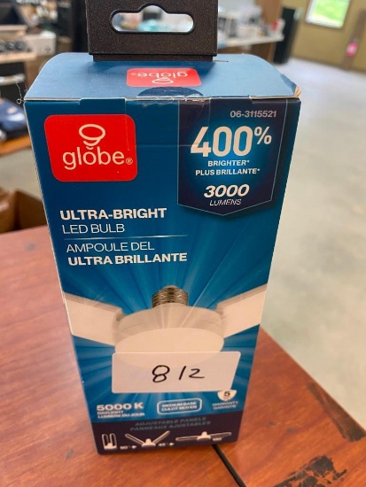 ULTRA BRIGHT LED BULB WITH ADJUSTABLE PANELS
