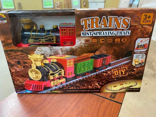 MIST SPRAYING TRAIN SET