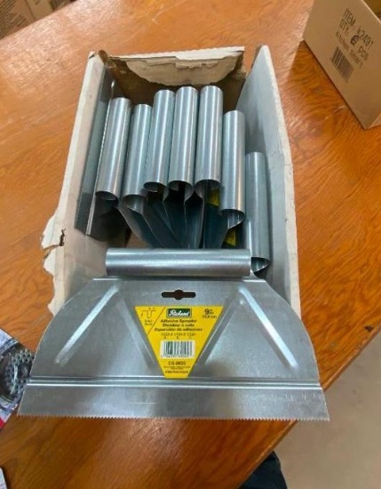9 NEW DRYWALL SCRAPERS