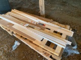 PALLET OF DAMAGED BASEBOARDS
