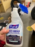 6 946ML BOTTLES OF PURELL MULTI-SURFACE DISINFECTANT