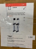 VEVOR ALUMINUM DRYWALL STILTS, ADJUSTABLE 18 INCH TO 30 INCH