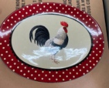 ROOSTER CERAMIC PLATE