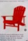 WOOD ADIRONDACK CHAIR