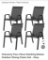 4-PIECE STACKING RATTAN OUTDOOR DINING CHAIR SET