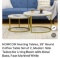 COFFEE TABLE, 29 IN, SET OF 2