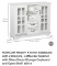 MODERN KITCHEN CABINET, 2 DRAWERS