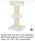 CAT TREE WITH SCRATCH TOWER AND CAT BED, 18 IN x 18 IN x 36 IN
