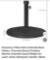 UMBRELLA HOLDER (FOR PATIO TABLE)
