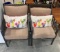 SET OF PATIO CHAIRS