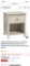 FARMHOUSE NIGHTSTAND WITH DRAWER AND STORAGE SHELF