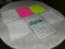 BOX LOT OF ADHESIVE LABELS