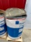 550 LB BARREL OF BLUESHIELD WELDING WIRE --- BARREL WAS UPSET