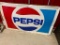 5 x 3 FT STEEL PEPSI SIGN