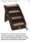 4-LEVEL PORTABLE PET STAIRS