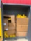 84 x 60 x 24 INCH HEAVY STEEL STORAGE CABINET WITH ALL THE PLASTIC BINS