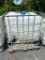 DAMAGED LIQUID TOTE CAGE COULD BE USED FOR WOOD