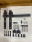 6FT BLACK BARN DOOR HARDWARE KIT