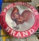 RED ROOSTER WOODEN SIGN