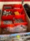 BOX LOT OF NAILS AND OTHER HARDWARE