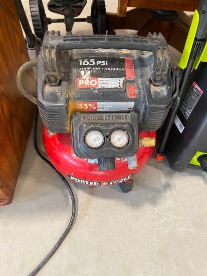PORTER CABLE 165 PSI AIR COMPRESSOR