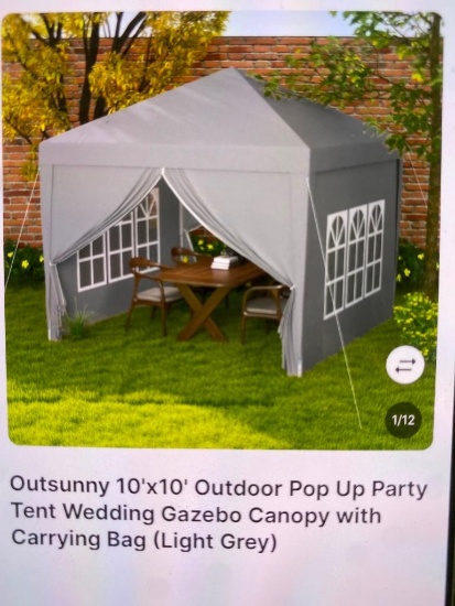 10 x 10 FT POP-UP CANOPY