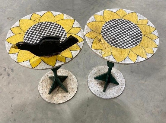 2 GARDEN STANDS
