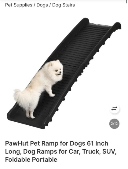 61 IN PET RAMP FOR DOGS