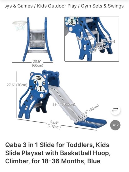3-IN-1 SLIDE FOR TODDLERS