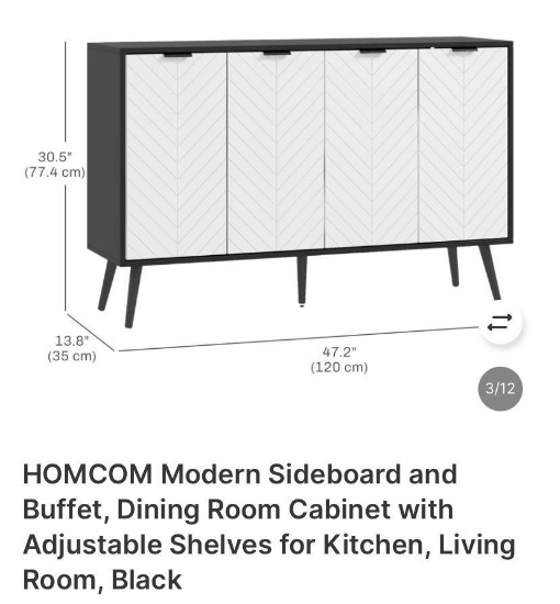 MODERN BUFFET CABINET