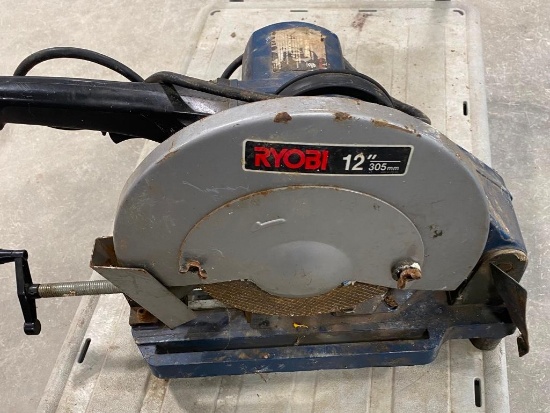 RYOBI 12 IN CUT OFF SAW (USED)
