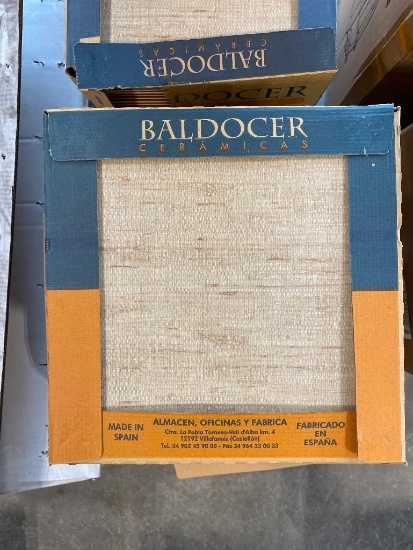 7 BOXES OF BALDOCER CERAMICS TILE, APPROX. 10.5 SQ METRES
