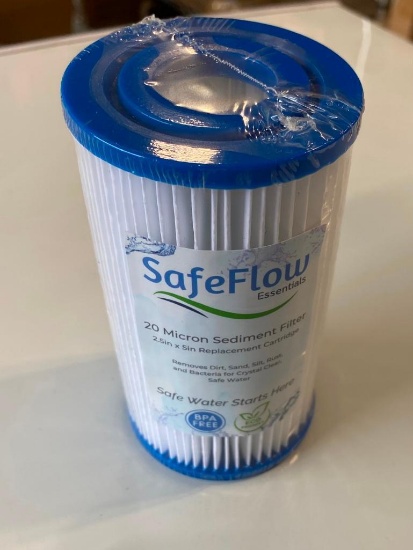 APPROX. 6 OF 20 MICRON SEDIMENT FILTERS
