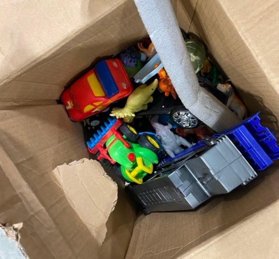 BOX OF TOYS