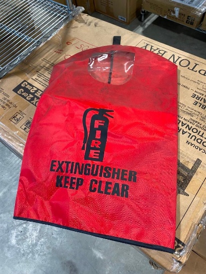 12 FIRE EXTINGUISHER COVERS