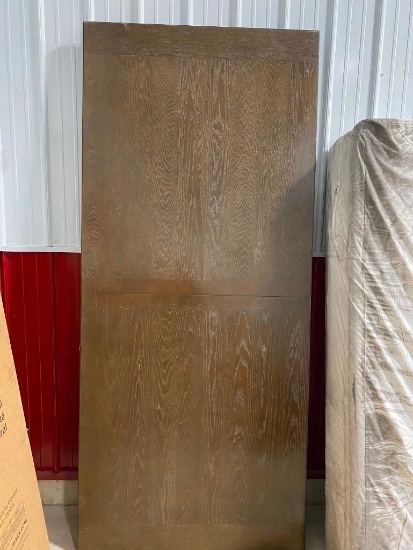 96 x 42 INCH SOLID WOOD TABLETOP --- A FEW SCRATCHES