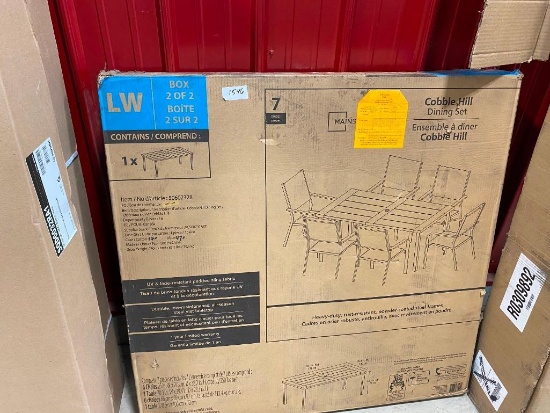 OUTDOOR PATIO TABLE --- (TABLE ONLY)