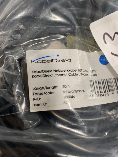 2 OF 20M ETHERNET CABLES