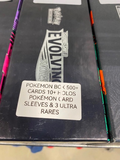POKEMON BOX 500 PLUS CARDS