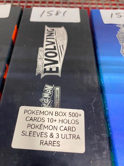 POKEMON BOX 500 PLUS CARDS