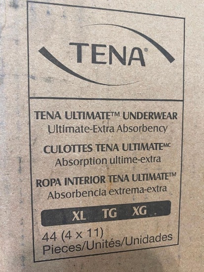 44 XL TENA UNDERWEAR