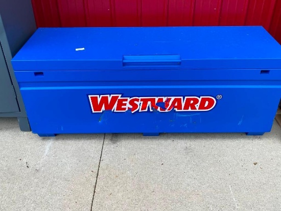 28 x 71.5 x 24 INCH WESTWARD METAL JOB BOX