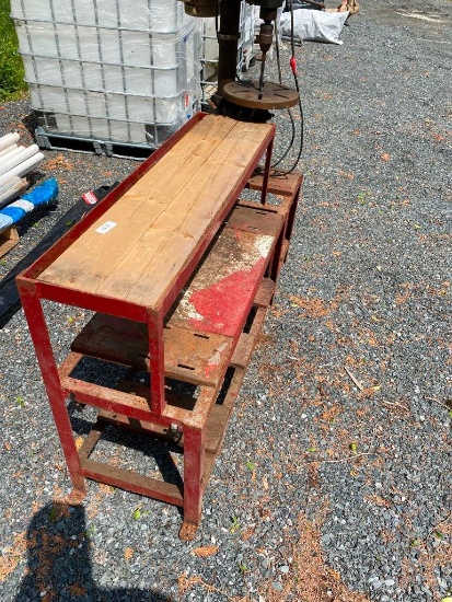 HEAVY DUTY DRILL PRESS WITH STEEL STAND