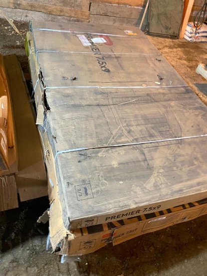 ONLY 2 BOXES OUT OF 3, KETER 7.5 x 9 SHED