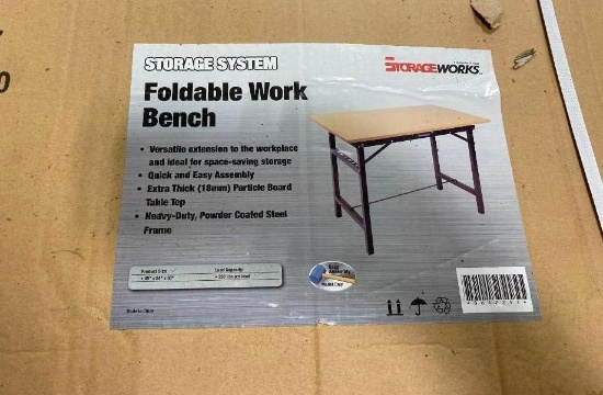 FOLDABLE WORK BENCH